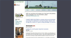 Desktop Screenshot of climatecrisissolutions.com